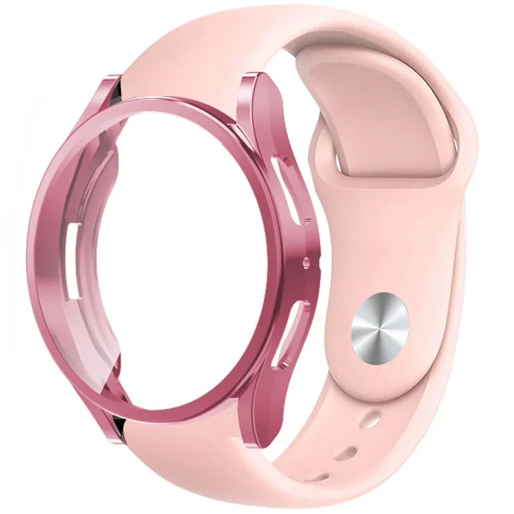 2-in-1 Silicone Watchband with Protective Case and Strap