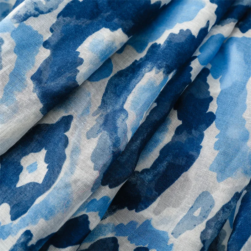 Weicher Ombre-Schal aus geometrischer Frnge-Viskose, Boho-Chic, dünne Tücher und Tücher für Damen, perfekt für Reisen und Freizeit, muslimischer Hijab 2025 – Detail 8