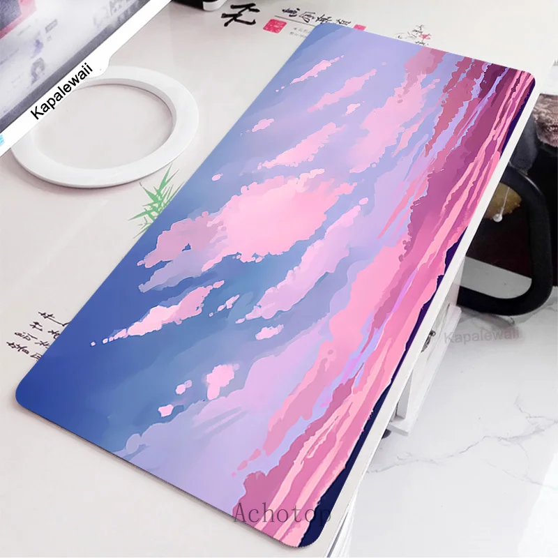 Desk Mat, XXL, Rosa Sakura Deskpad, Acessórios