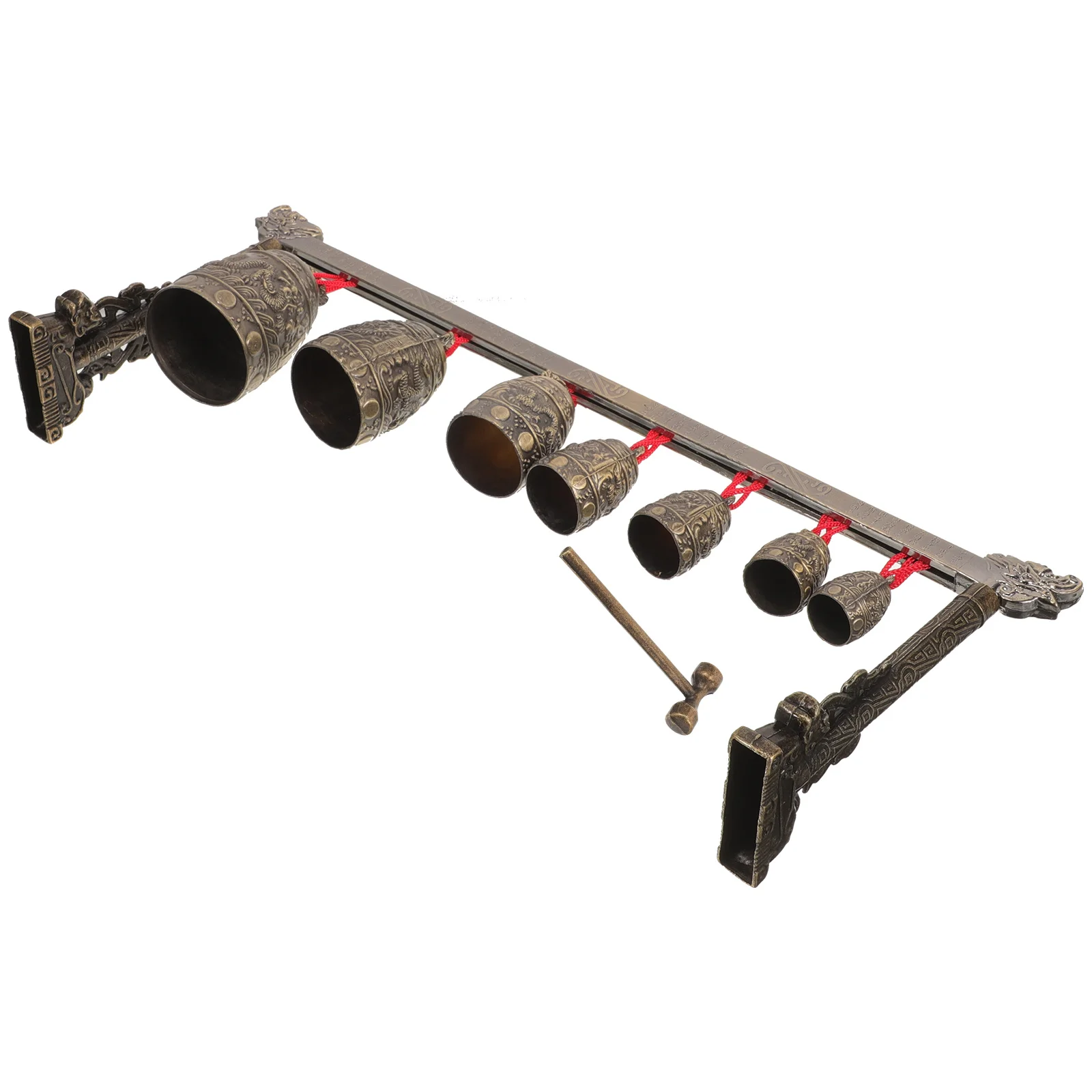 

Chimes Single Layer Travel Musical Instruments Zinc Alloy Bells Chinese Balls