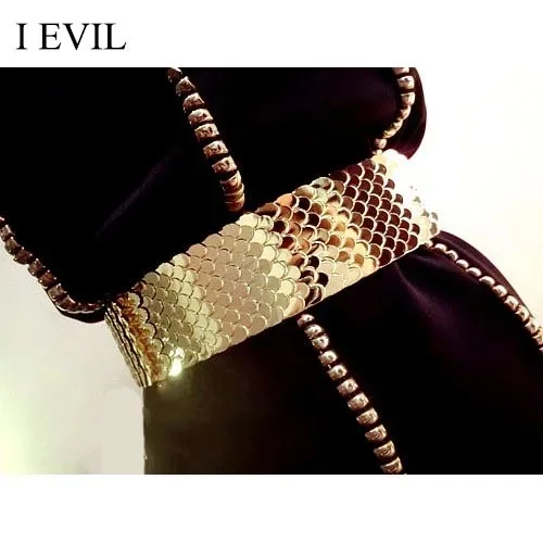 

2024 хип-хоп стиль металлик Золотой Серебряный цвет большая буква браслет на талию цепочка ожерелье пояс буквы серьги