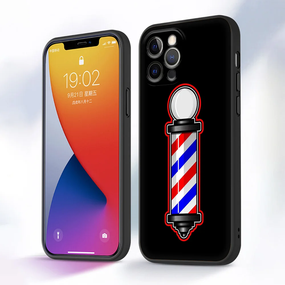 Luxury Barber Shop Hair Stylist Tools Phone Case Cover