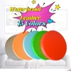 30cm Memory Foam Seat Cushion Waterproof Anti-Slip Soft Solid Round Floor Seat For Outdoor Bistro Stool Patio Home Dining 방석 2