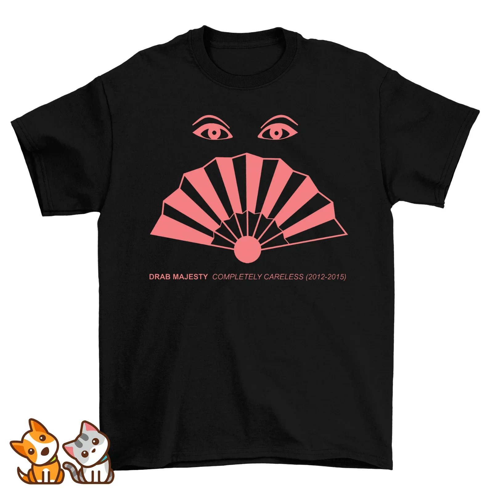 Drab Majesty Album Completamente Carato Cotone Nero Unisex S 234Xl T Shirt V863