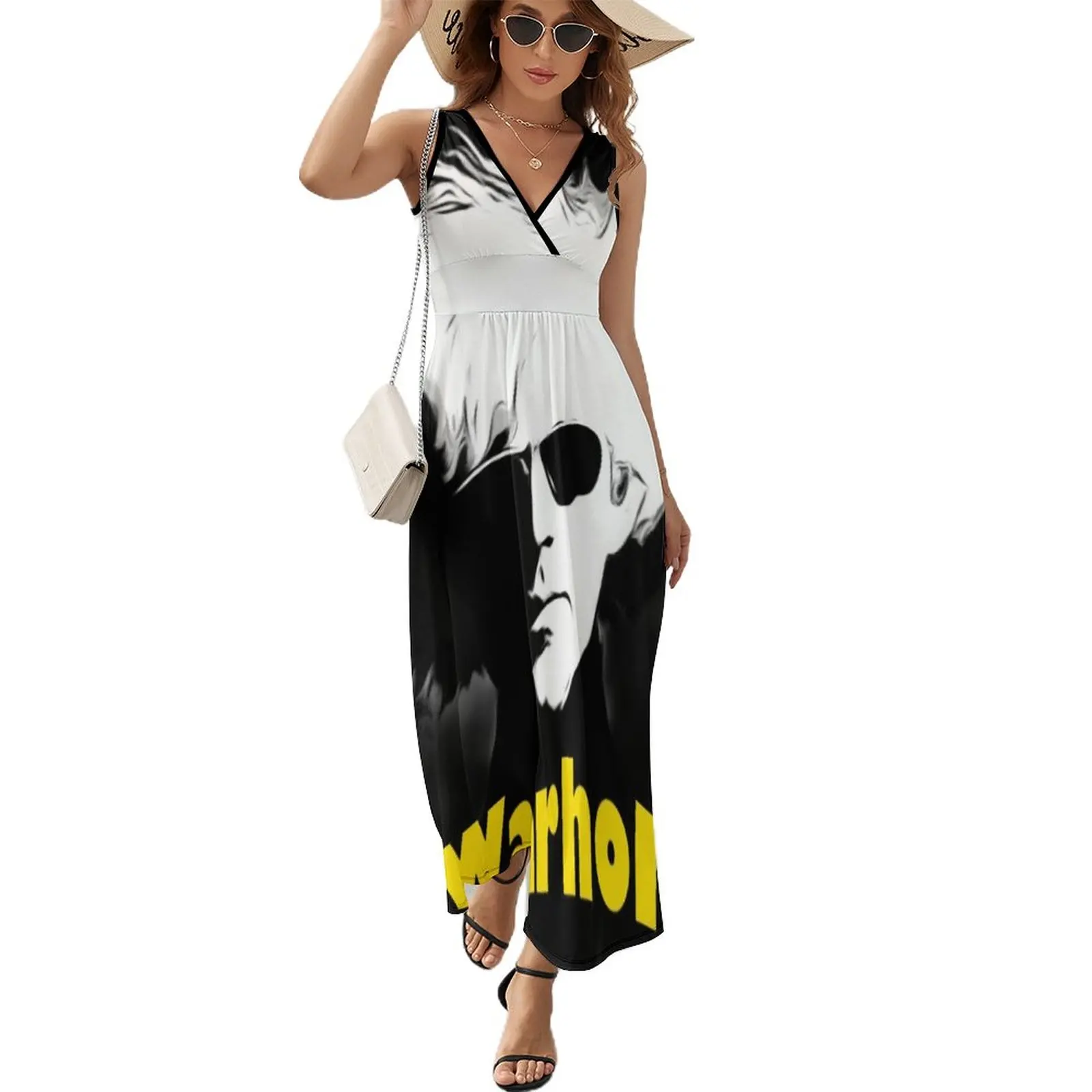 

Andy Warhol Sleeveless Dress women long dresses beach dress clothes for women