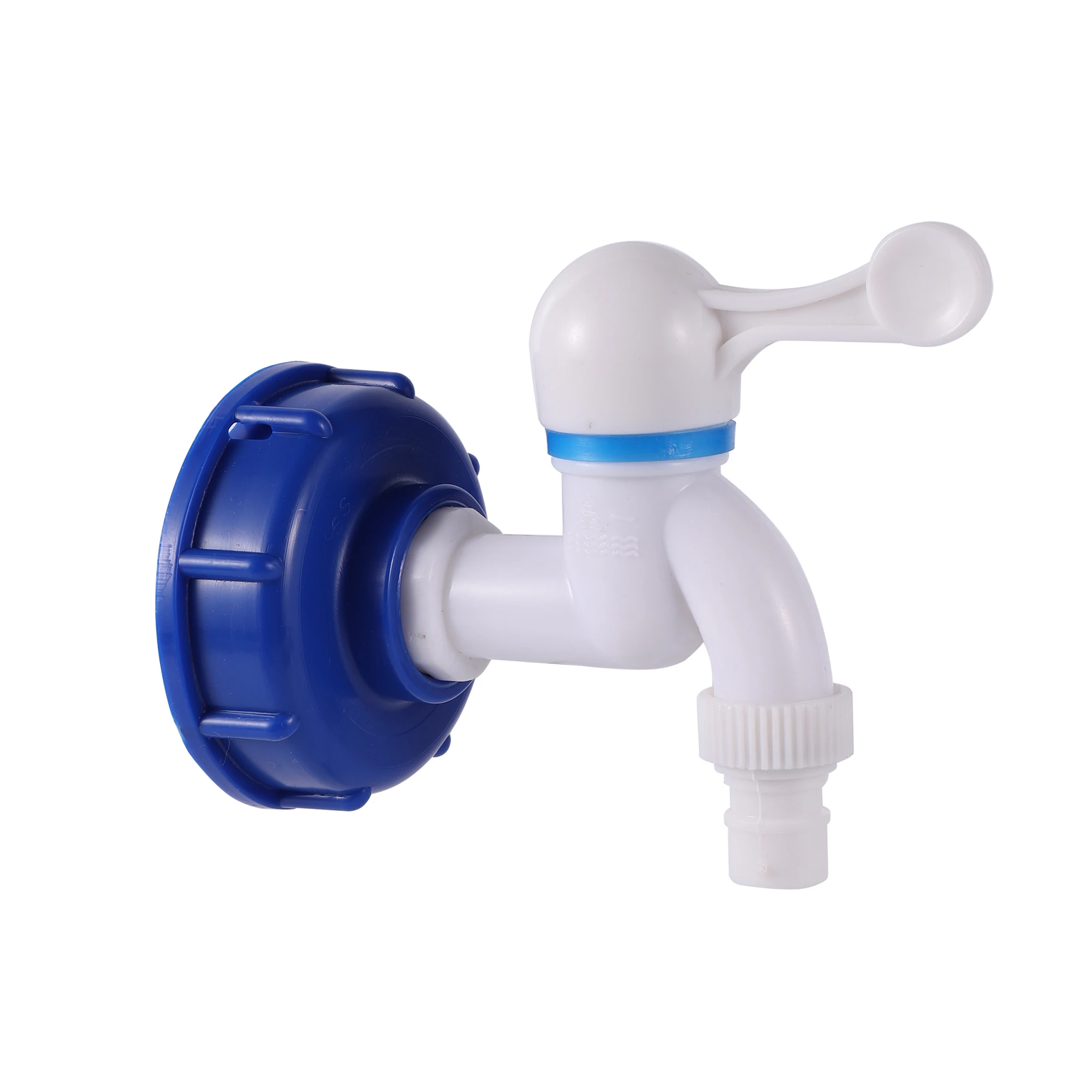 IBC Tank Tap Adapter S60 Coarse Thread Garden Quick Connect Faucet Alloy Replacement Valve Fitting Connect Replacement Garden water pipe connector faucets mixer taps