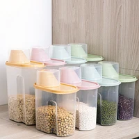 Large Capacity Sealed Transparent Storage Box for Cereals, Grains and Beans 2