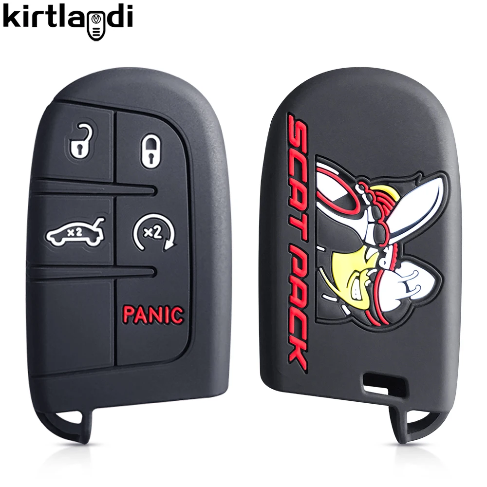 Key Case For Jeep Cherokee Compass S Renegade Grand Commander For Dodge Journey Challenger Jcuv Charger Chrysler 300C Cover