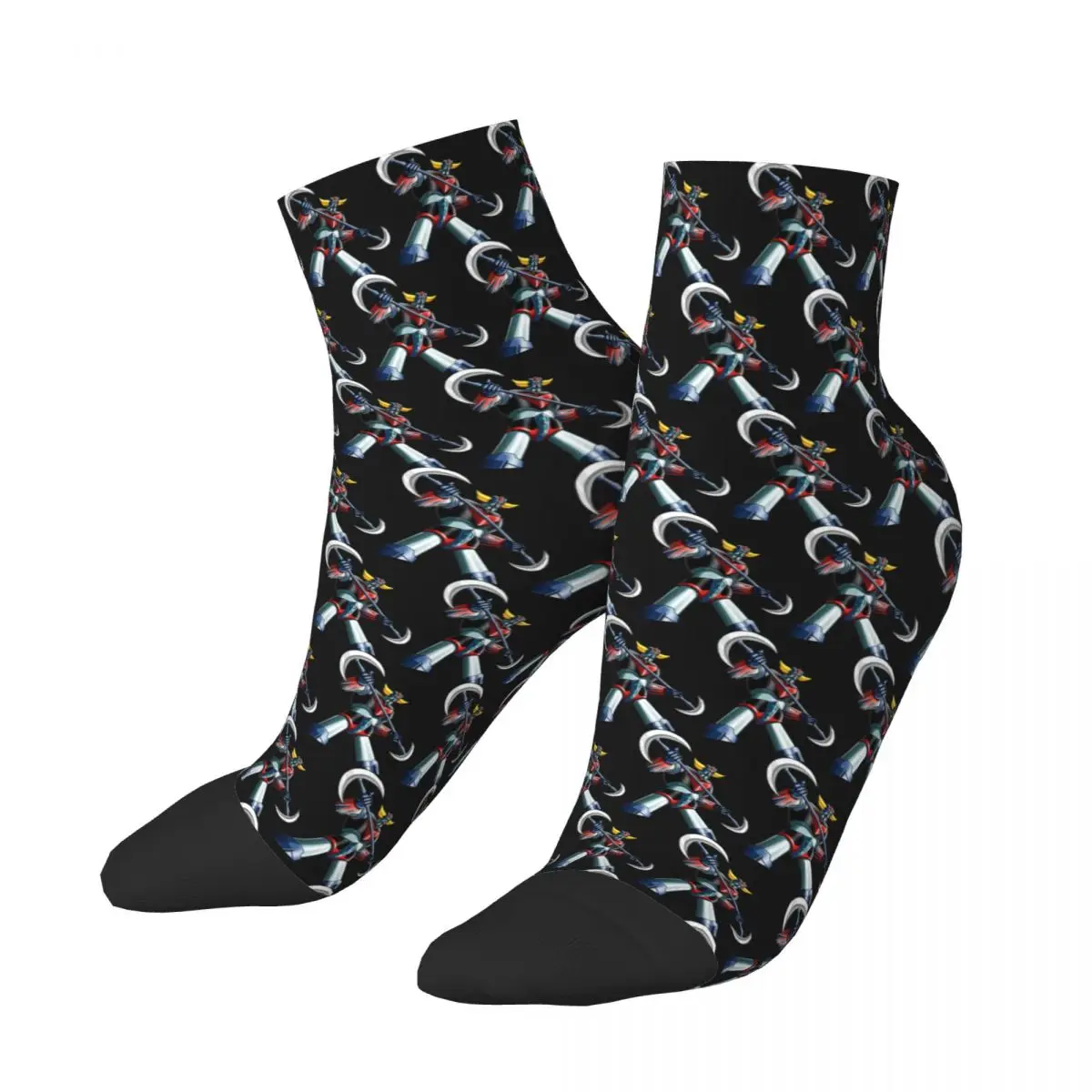 

UFO Robot Goldrake Grendizer Anime Essential Men Women Socks Cycling Novelty Spring Summer Autumn Winter Stockings Gift