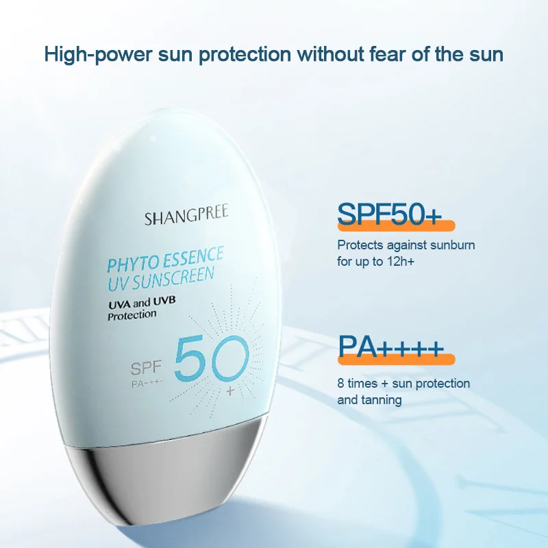 Essential Sunscreen Spf50 Anti Uv Oxidant Refreshing Oil Control Isolation Lotion Waterproof Moisturize Non Stick Sunblock Cream