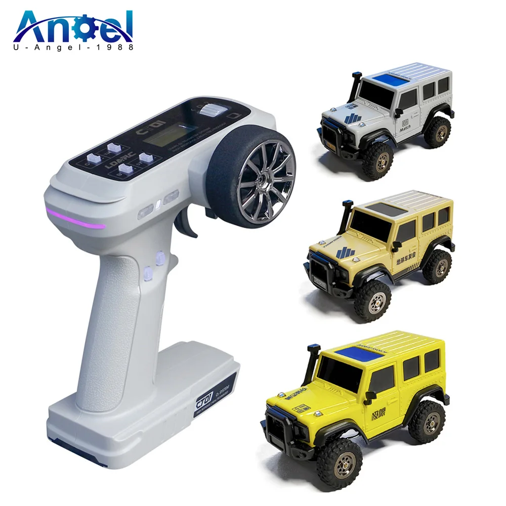 

LDARC X43 Crawler RC Car 1:43 Simulation Full Time 4WD Remote Control Mini Climbing Vehicle Desktop Off Roader For Kids Toys