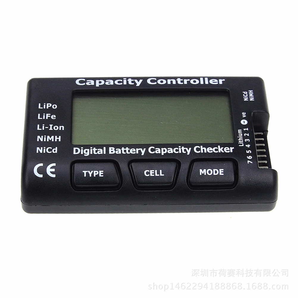 

Battery Balancer Capacity Controller Tester CellMeter-7 LiPo LiFe Li-Fe Li-Ion NiMH Nicd Digital Checker