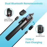 220cm Extendable Phone Tripod Stand with Gimbal Handle & Remote - Anti-Shake Selfie Stick for Mobile Camera - Image 3