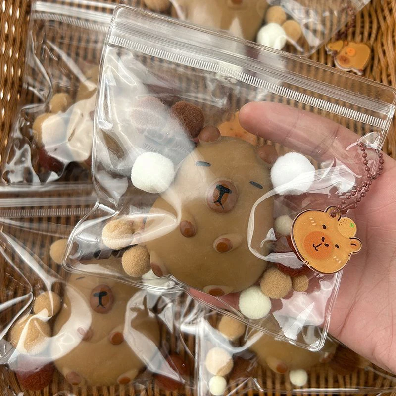 TPR Decompression Toys Lovely Capybara Soft Glue Slow Rebound Doll Toy Cute Funny Trick Toys Cute Animal Decompression Toys New 2
