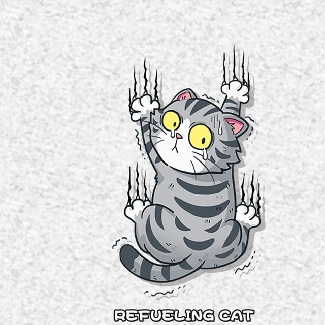 Climbing Cats Car Sticker Trio - Quirky & Cute! 🐾🚙 4
