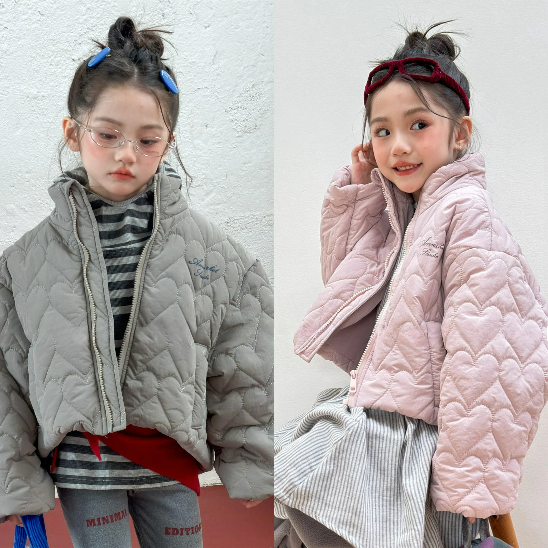 2026 남녀 겨울 의류 한국 버전 브레드 재킷 후드 코튼 재킷 패셔너블한 따뜻한 가디건 코트