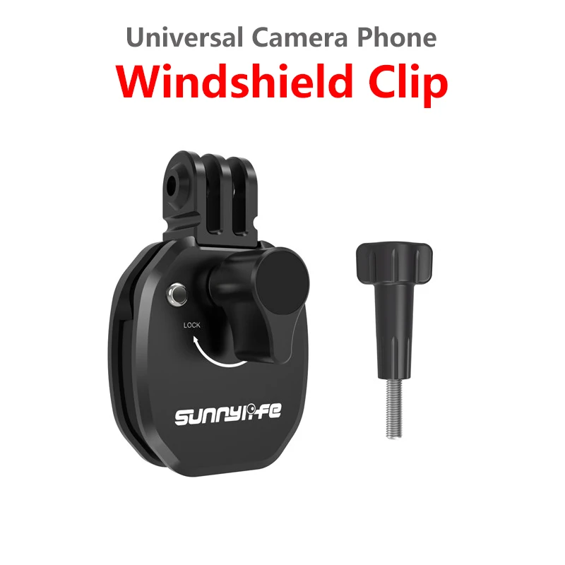 Aluminum Motorcycle Windshield Mount Clamp
