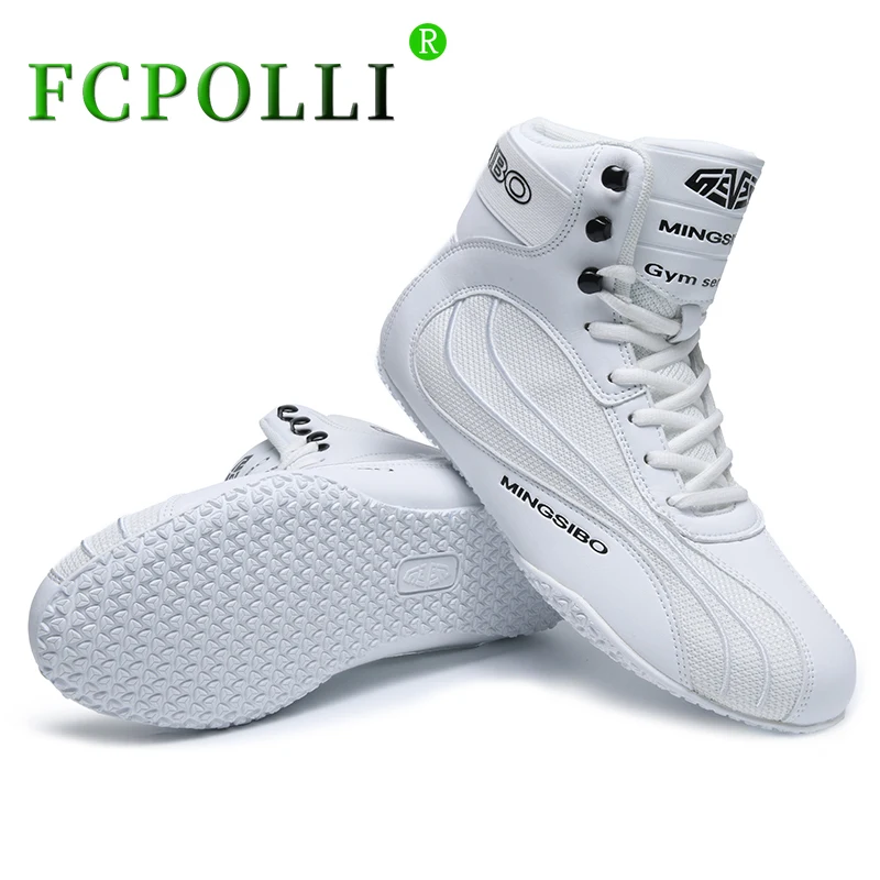 Martial Arts Shoes Wrestling Boots Professional Boxing Sneakers Men Women Breathable Gym Shoes Unisex Wrestling Shoes Designer Fighting Boots