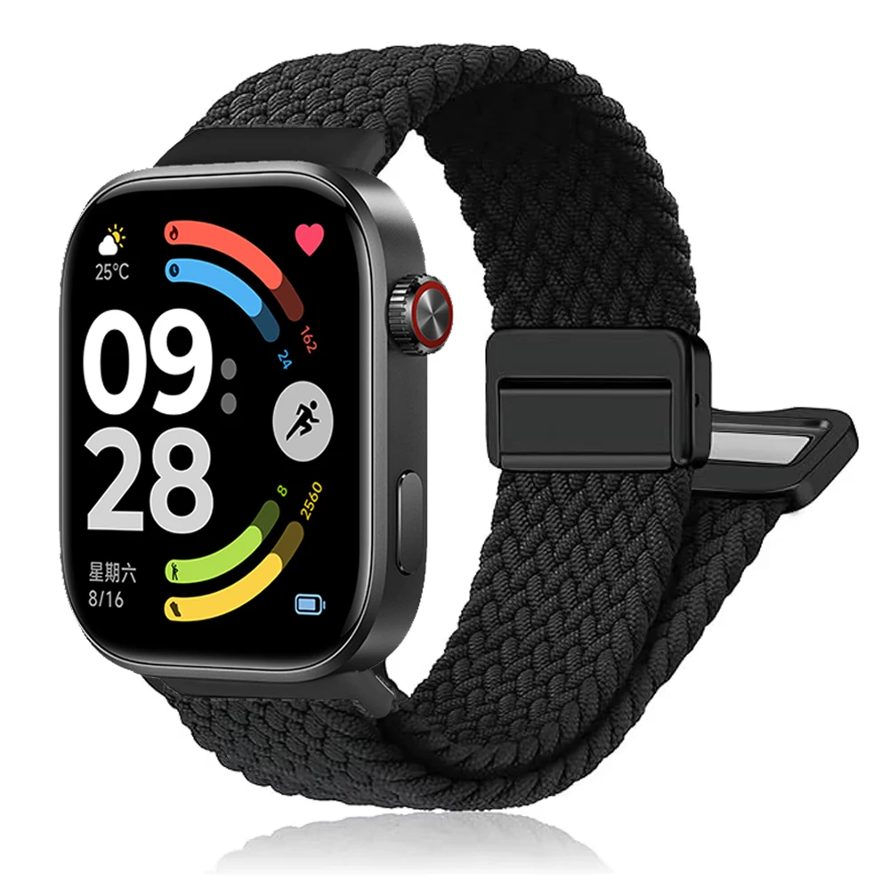 Sport Braided Adjustable Magnetic Strap for Smartwatch Accessories