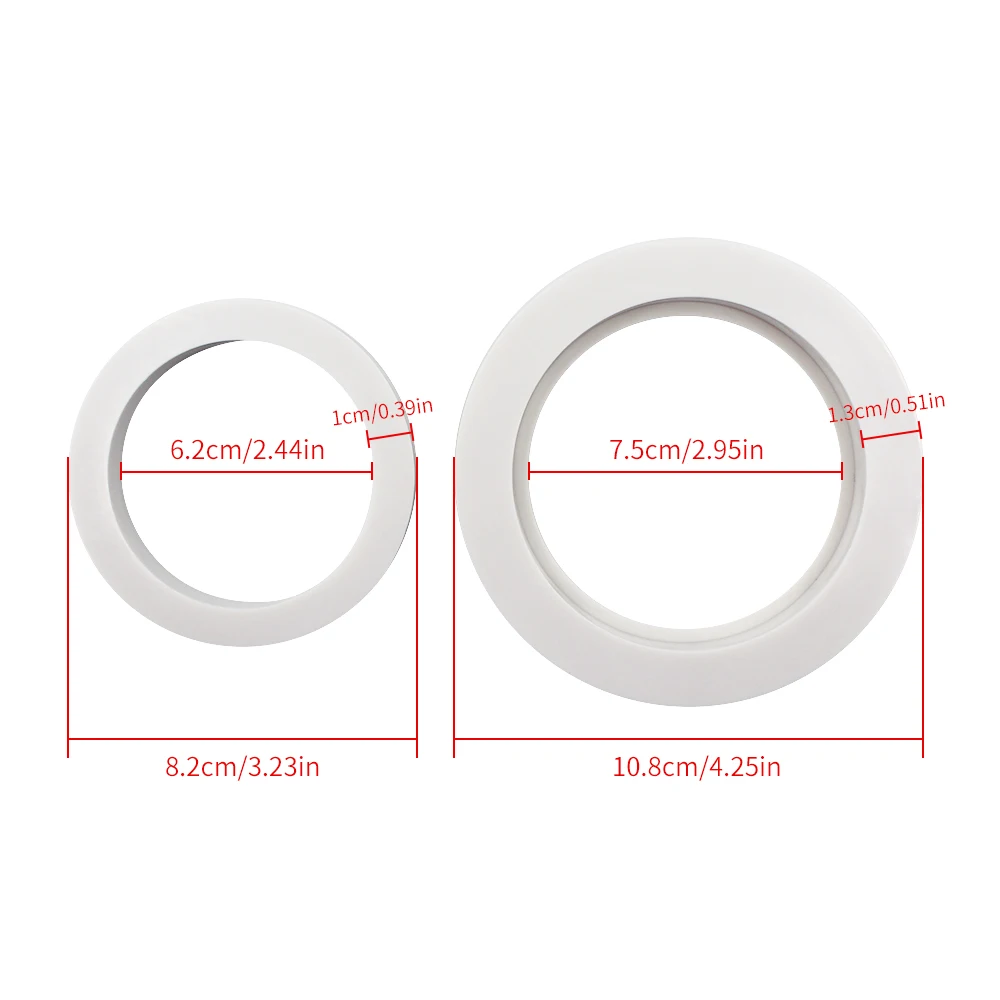 Golf Hole Cup 15cm 10cm Plastic White Golf Putting Green Hole-Cup Cover Ring Golf Course Practice Putting Trainer Drop Ship 5