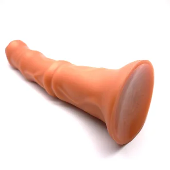 Silicone horse cock men and women with thick and oversized anal plug backyard supplies fisting SM soft anal expander sex toys 4