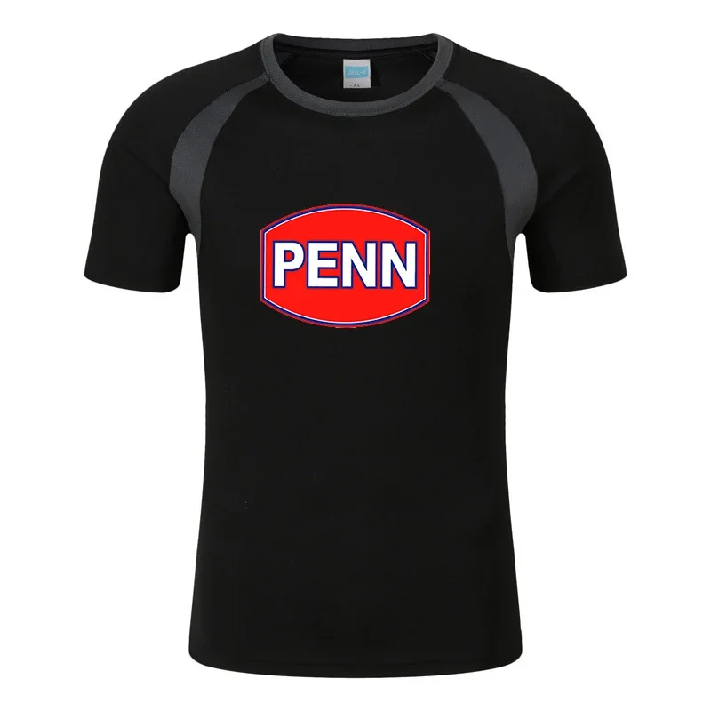 

Рыболовная катушка Penn для мужчин, Новинка лета, популярная модель, хорошо продается, восьмицветная удобная дышащая, с круглым вырезом, повседневная простая, с коротким рукавом