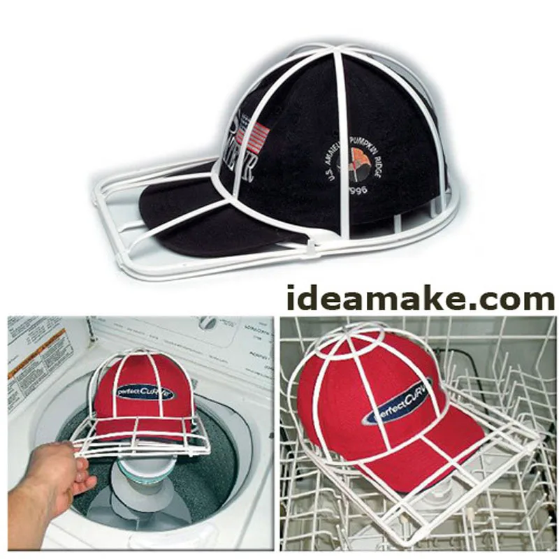 Cleaning Protector Ball Cap Washing Frame Cage Baseball Ball cap Hat Washer Frame Laundry Bag for washing Cap Laundry Supplies cap washer rack