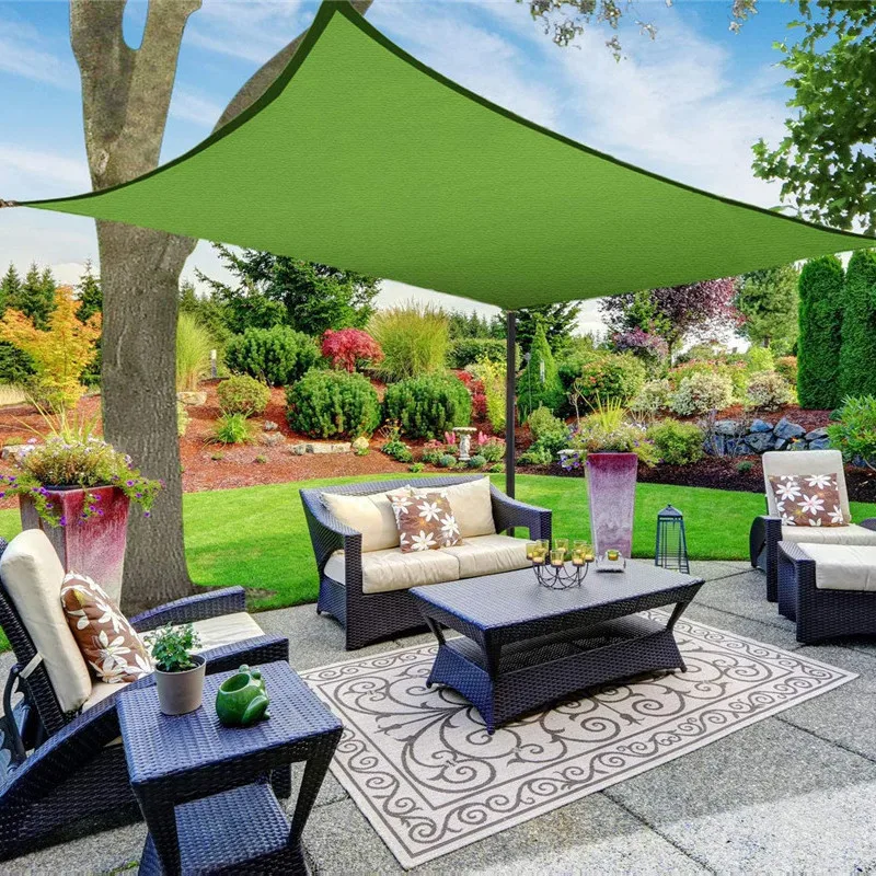 Outdoor Terrace Garden Sunshade Sail, Sunshade Cloth, Swimming Pool Sunshade Sail, Courtyard Sunshade Sail