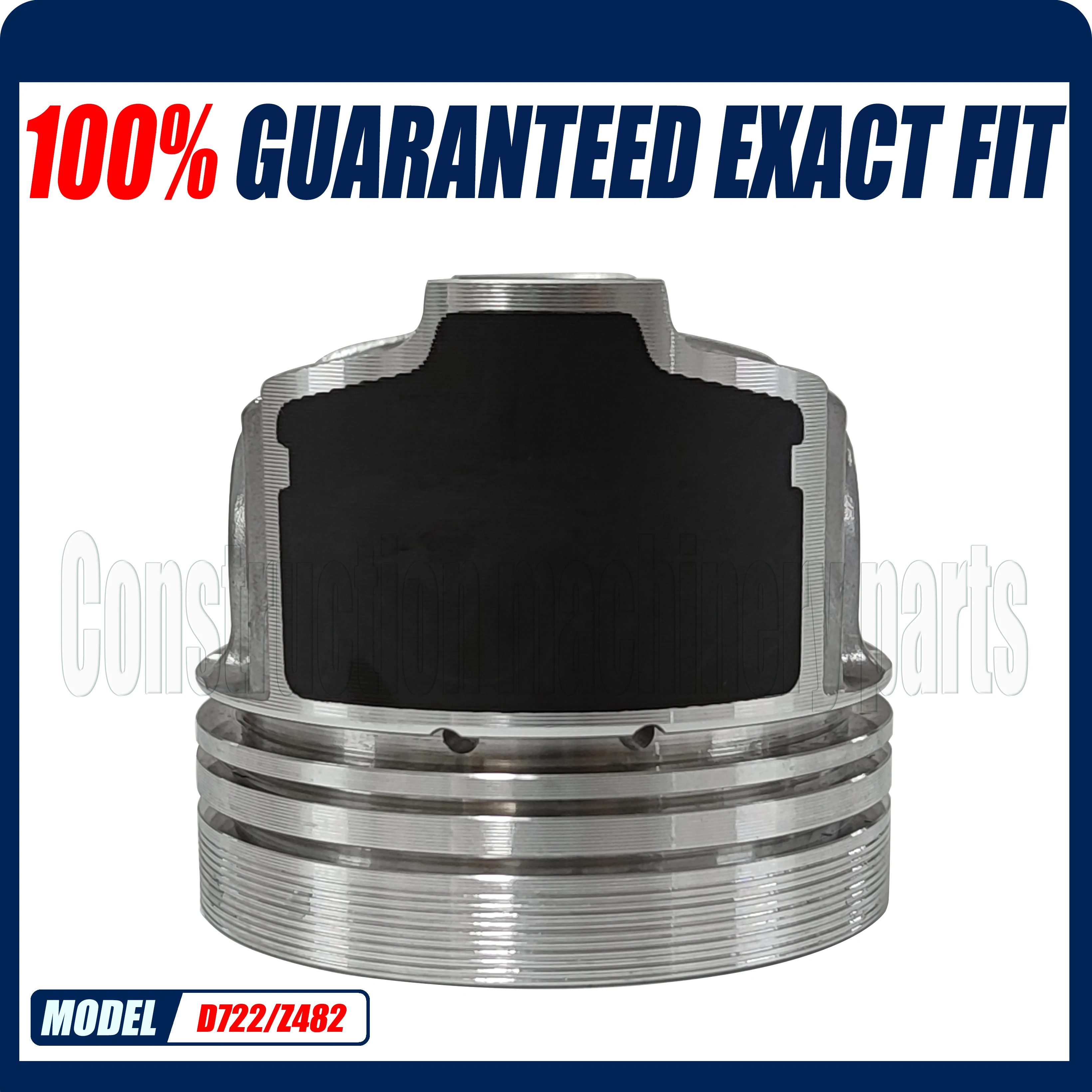 sobresselentes do reparo motor diesel para motor diesel de kubota d722 03