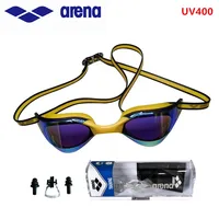 ARENA lunettes de course professionnelles haute définition étanche et antibuée UV400 lunettes de natation d'entraînement de compétition 2