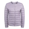 2024 New Spring Winter Women Liner Warm Down Jackets Ultralight Collarless Portable Female Padded Parkas O-Neck Puffer Overcoat 3