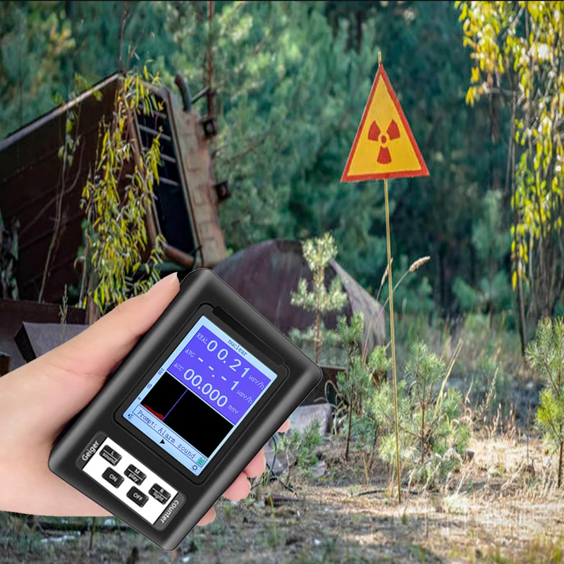 BR-9A/9B/9C/BR-6 LCD Display Radiation Detector Multifunctional Radiation Detector Dosimeter Monitor Tester EMF Meter radiation detector emf meter tester