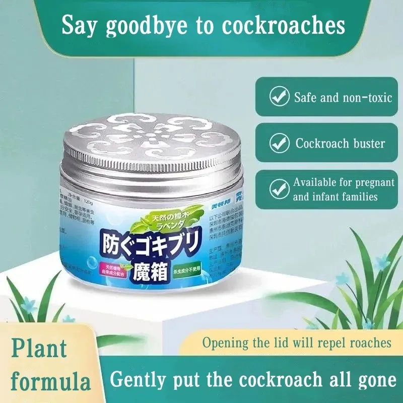 Japan plant Cockroach repellent/Cockroach bait/Insect repellent/Cockroach killer/Cockroach trap 120g each