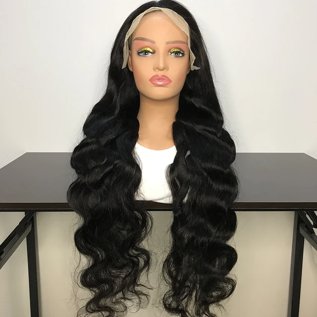 30 40 46 Inch Body Wave 13x6 Hd Lace Frontal Wig Human Hair 360 Brazilian Pre Plucked Lace Wigs For Women 13x4 Lace Front Wigs 2