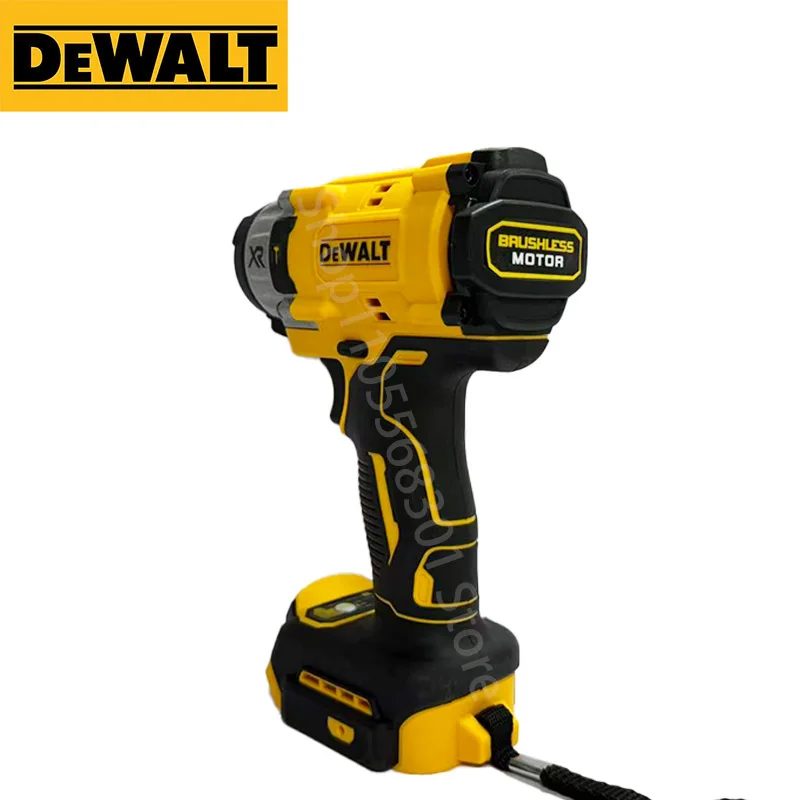 DEWALT DCF922 무선 임팩트 렌치, 충전식 고토크 205Nm 역회전 1/2인치 2500 RPM 다용도 20V 리튬 전동 공구