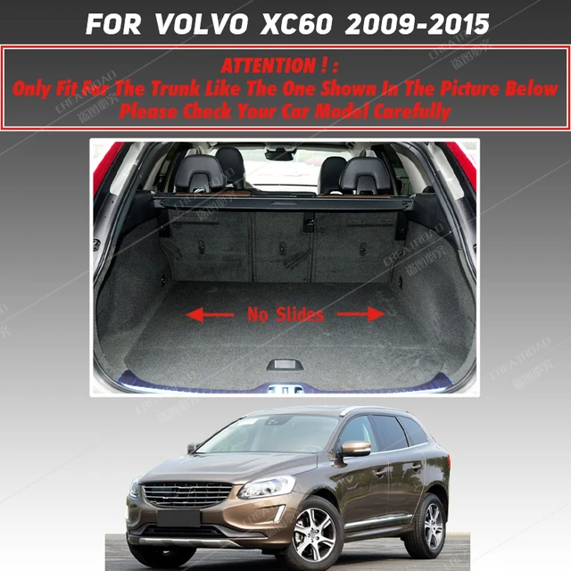 Kofferraum matte für Volvo XC60 2009 2010 2011 2012 2013 2014