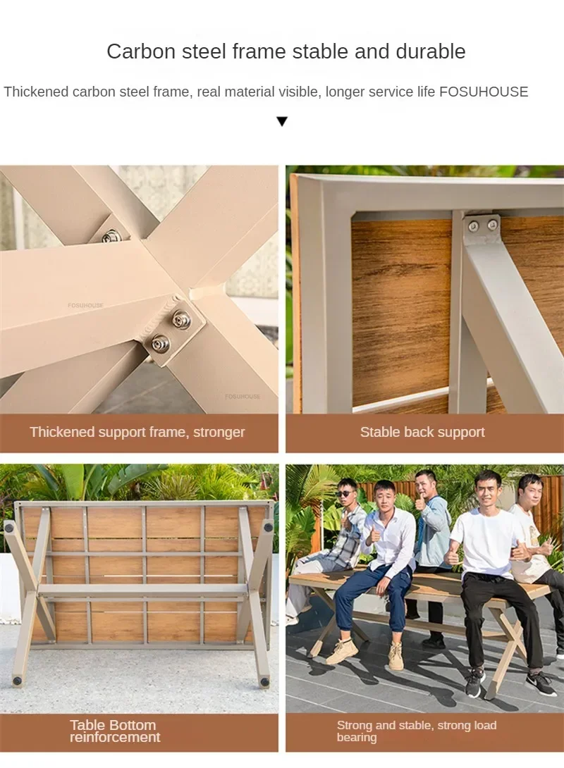 Aluminum Alloy Table and Chair Waterproof Sun-proof Outdoor Patio Furniture Set Outdoor Leisure Rope Chair Garden Furniture Sets