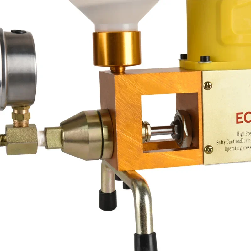 High Pressure Waterproof Grouting Machine 910W/1100W Injection Pump Epoxy/Polyurethane Foam Grouting Liquid Leakage Tool 4