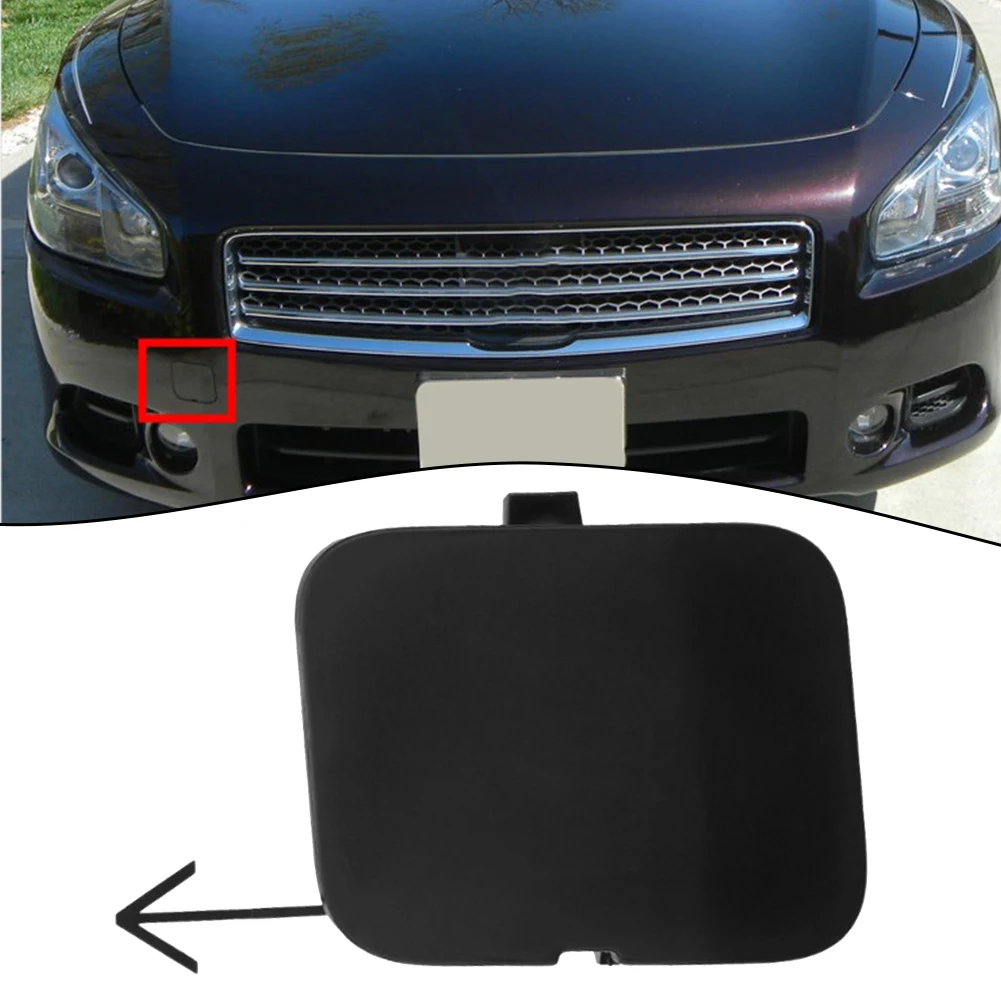 

1pcs Tow Eye Hook Cover Cap For Nissan For Maxima 2009-2014 Front Bumper Tow Eye Hook Access Cover Cap