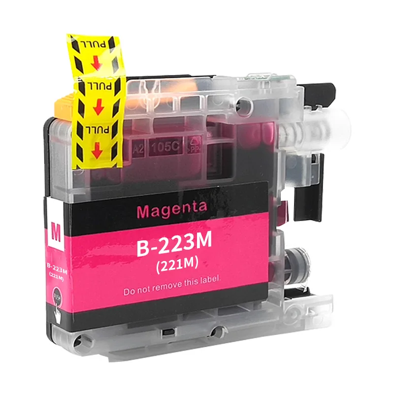 Cartucho de Tinta Compatível para o Irmão lc 221 Lc225 Mfc-j4420dw J4620dw J4625dw J480dw Impressora Versão Europeia Lc223 Lc221 - Imagem 6