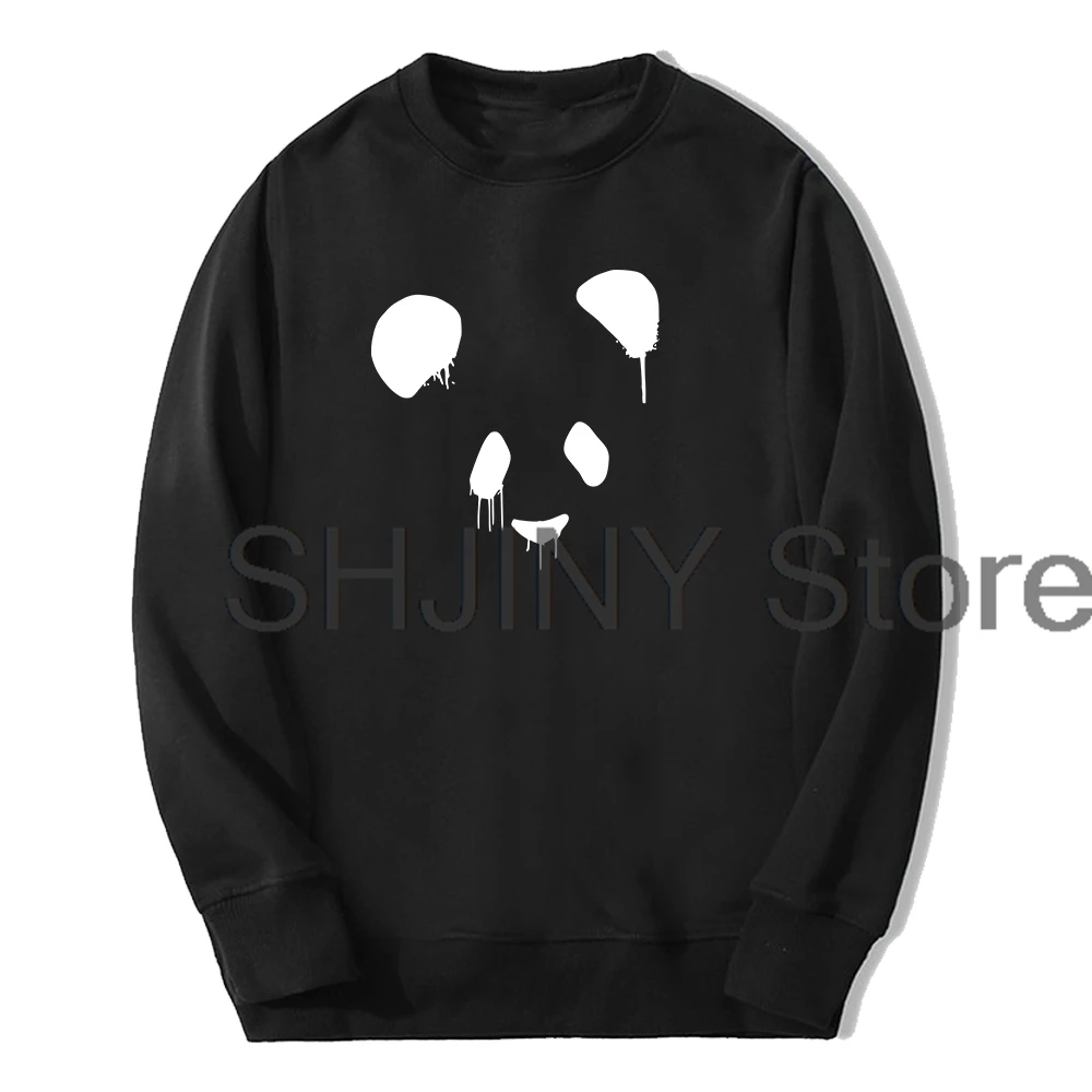 

Deorro Panda Merch Logo Print Crewneck Long Sleeve Streetwear Women Men Sweatshirt Hip Hop Clothes