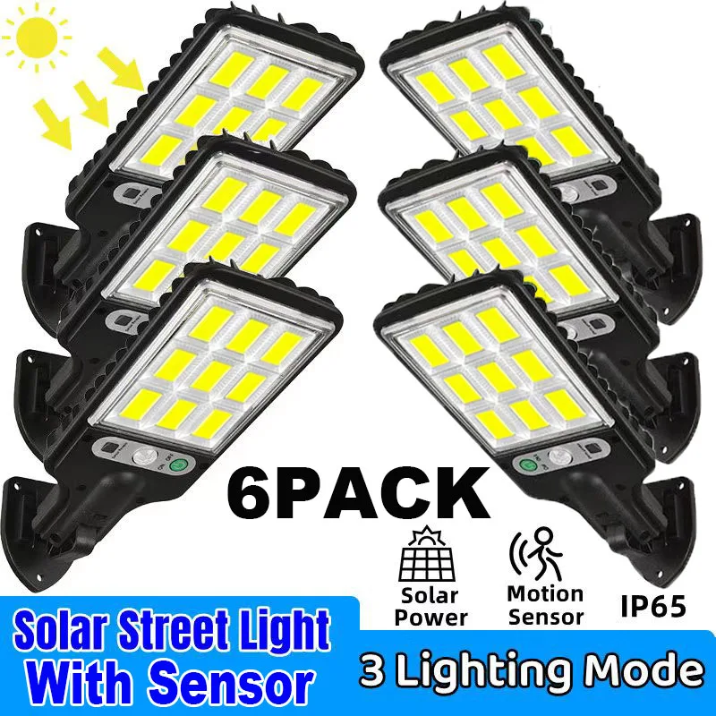 Motion Sensor Solar Outdoor Lights Waterproof 117COB LED Security Wall Lights Street Lamps with 3 Mode Patio Garage Yard patio umbrella lights 8 lighting mode led string lights with remote control lights solar operated outdoor for patio camping tent