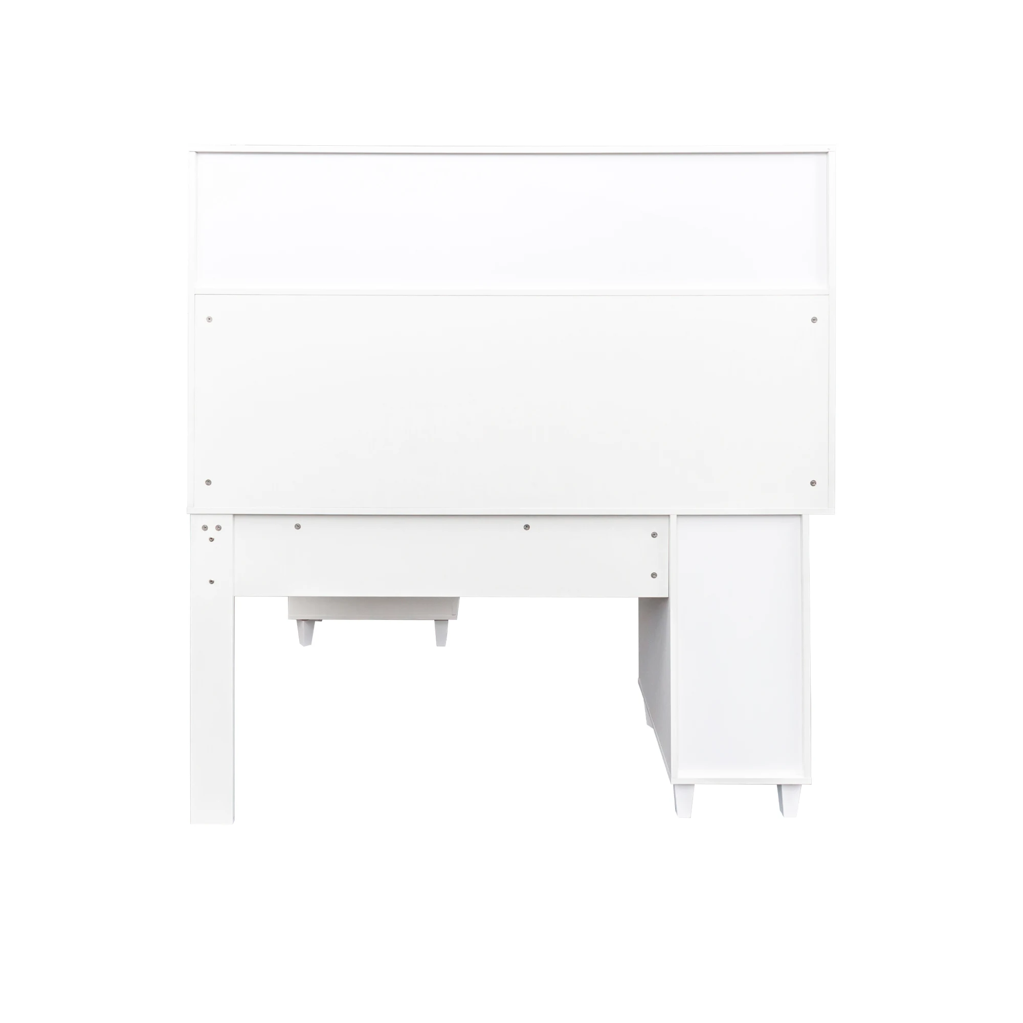 Particle Board+MDF White Home Office Computer Desk 4