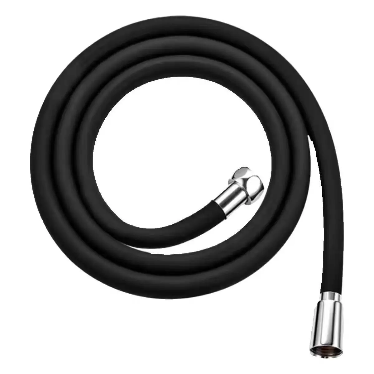 Silicone Flexible Shower Hose Anti-Winding Extension High Pressure Pipe Showerhead Tube Bathroom Faucte Accessorie 1.5/2M shower hose shower hose extender