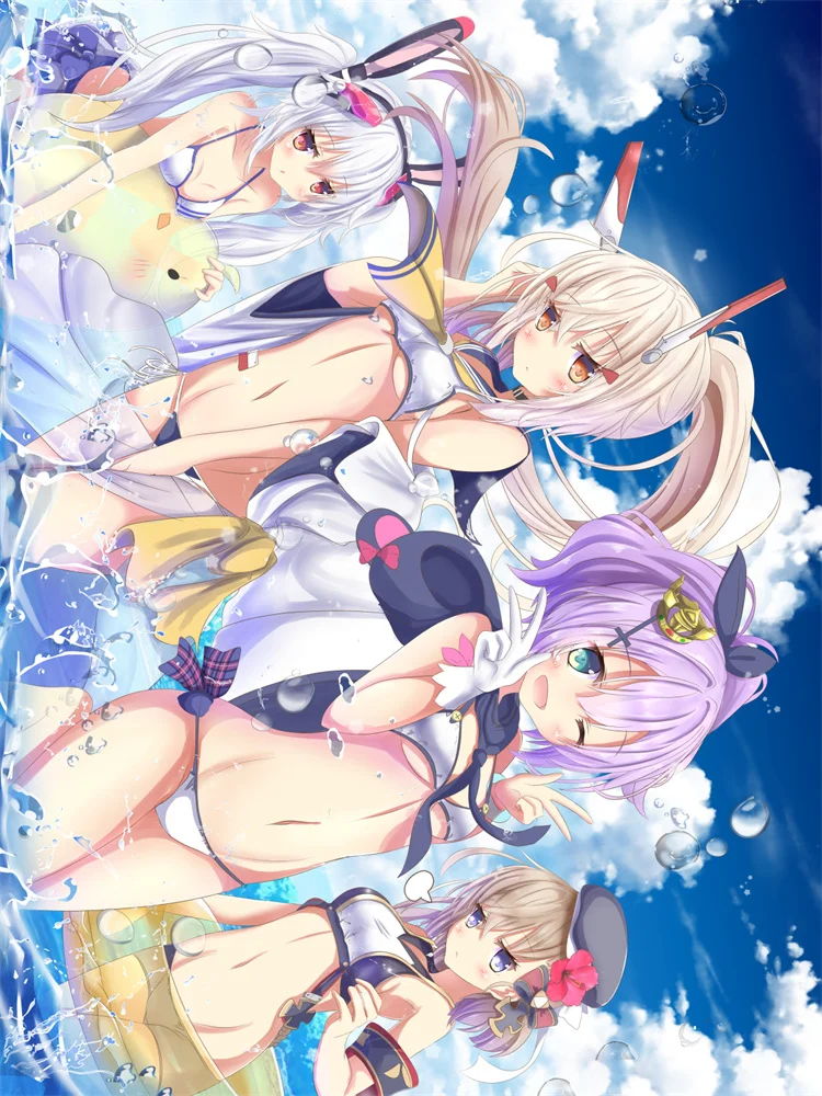 �ִϸ��̼� HMS Javelin Azur ���� ������ ���� DIY ������ ������ �ö��� ���, ���� ������ �̺� ���� ���� ħ�� ��Ʈ 1.5X2M