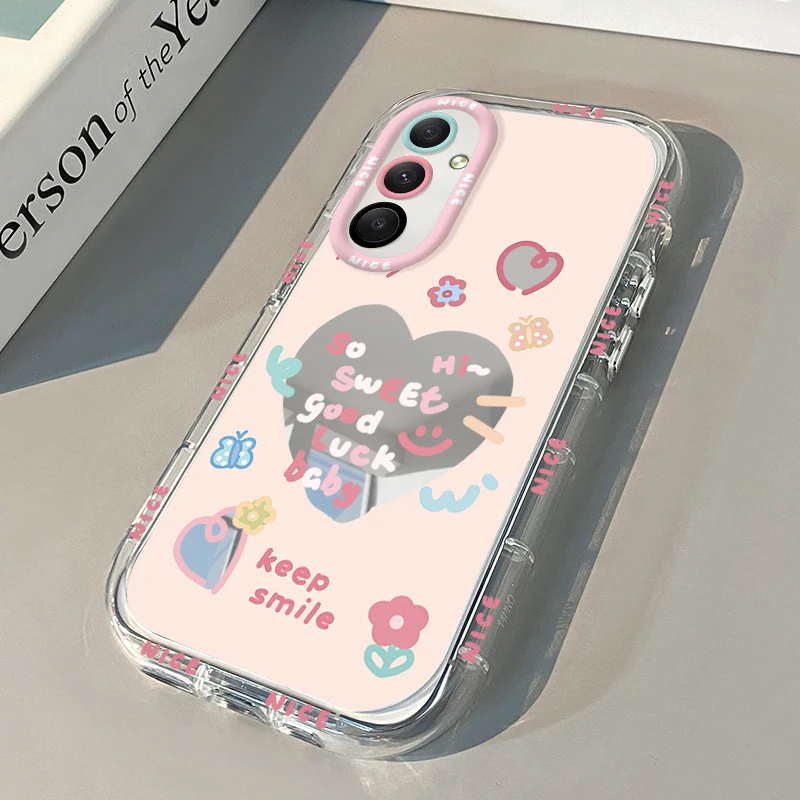 Elegant Romantic Flowers Love Heart Mirror Case Cover