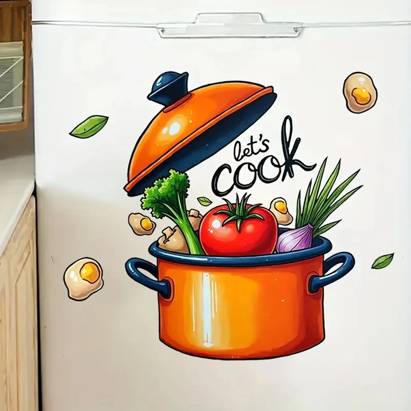Let's Cook Decorative Wall Decal
