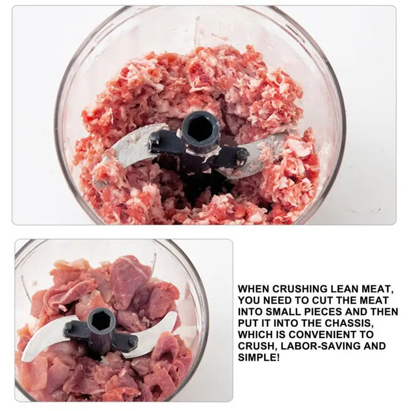 

520ml Manual Food Chopper Hand Pull String Vegetable Cutter Onions Garlic Chopper Portable Food Mincer for Garlic Ginger Fruits