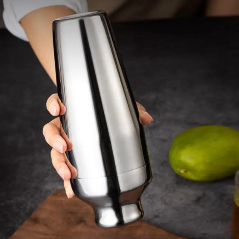 700ml French Two-stage Cocktail Shaker Snowg Cup Shaker Stainless Steel Material For Bar Cocktails