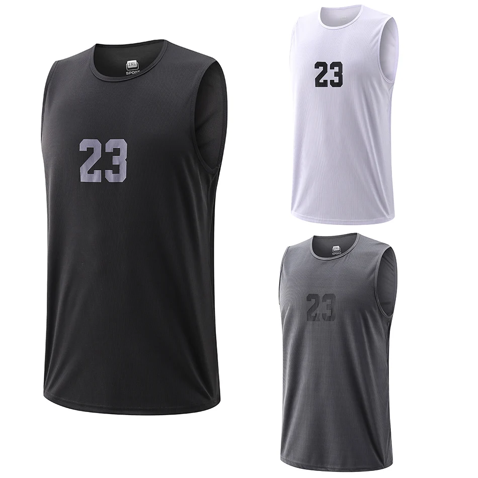 Maglia Da Basket Unisex Senza Maniche - Tank Top Sportivo Traspirante Per Allenamento E Tempo Libero - Foto 11